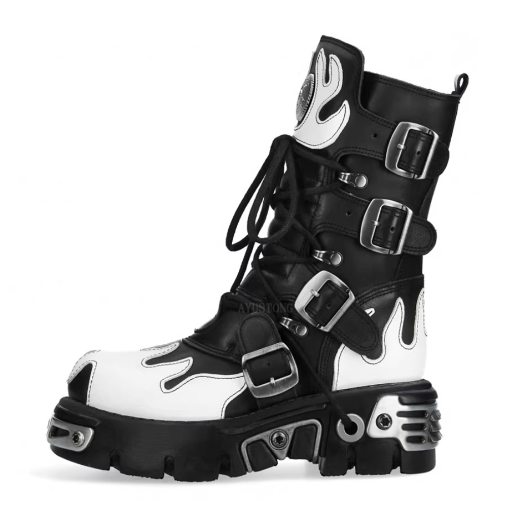 Vintage Zipper - Novas Botas de Motociclista e Montaria