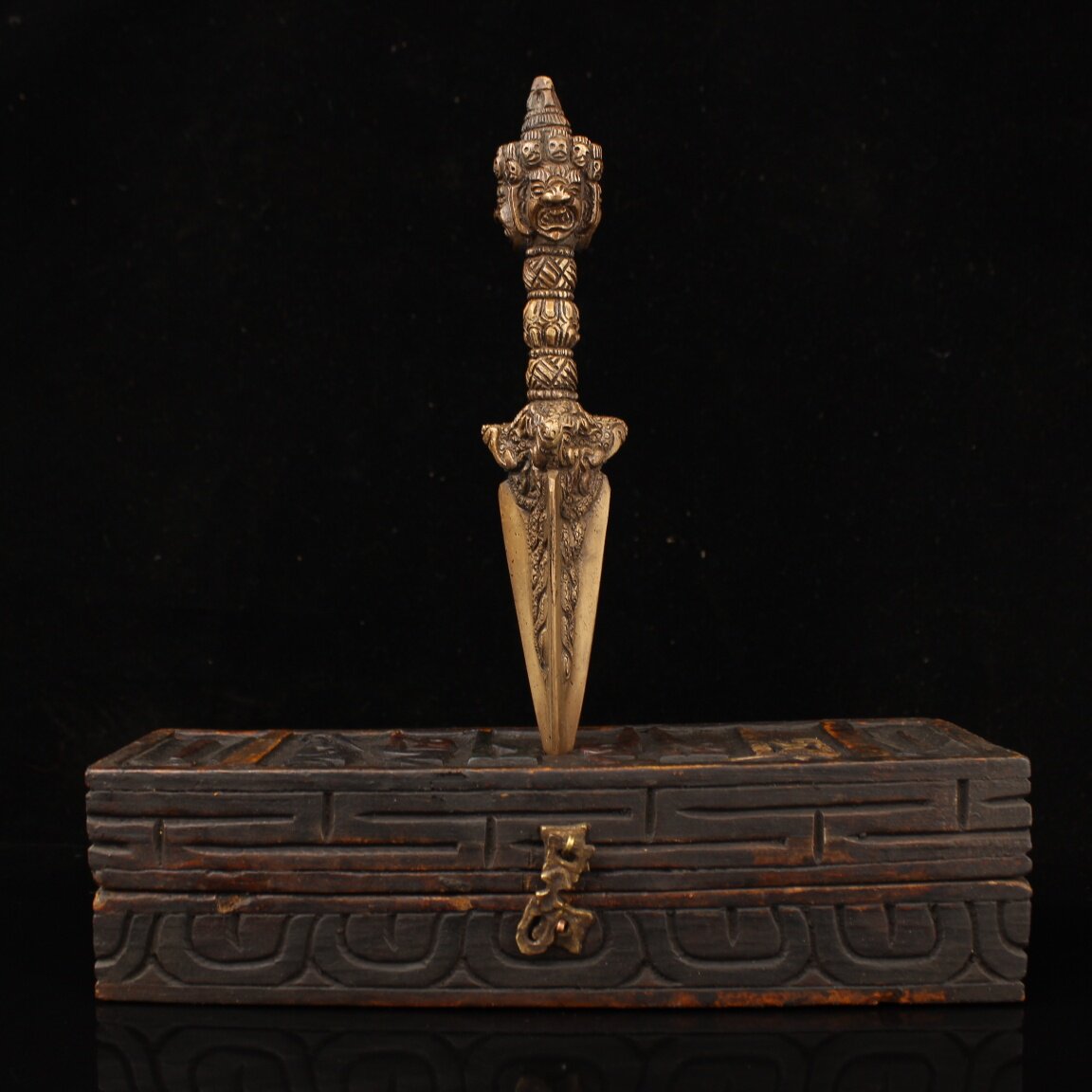 Collectible Vintage Tools - Estátua de Ferramenta Ritual Vajra Phurba