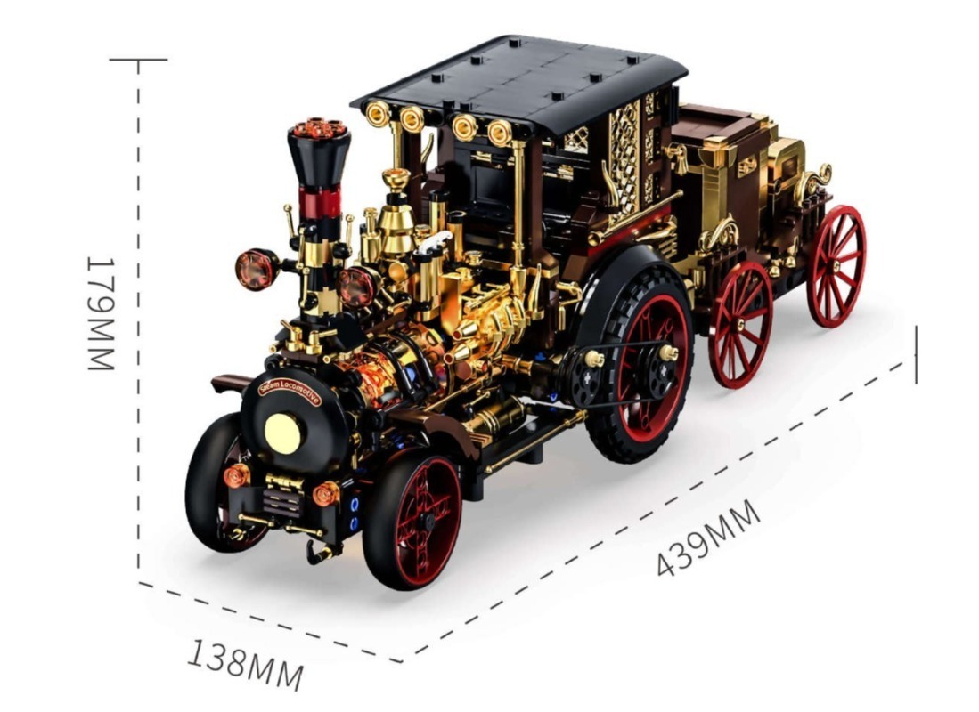 Vintage Collection - Blocos de Montar Criativos de Carro