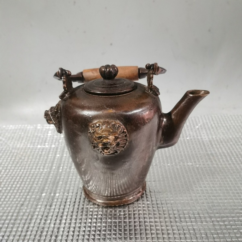 Collectible Vintage Wine - Artigos de cobre antigos, chaleira de