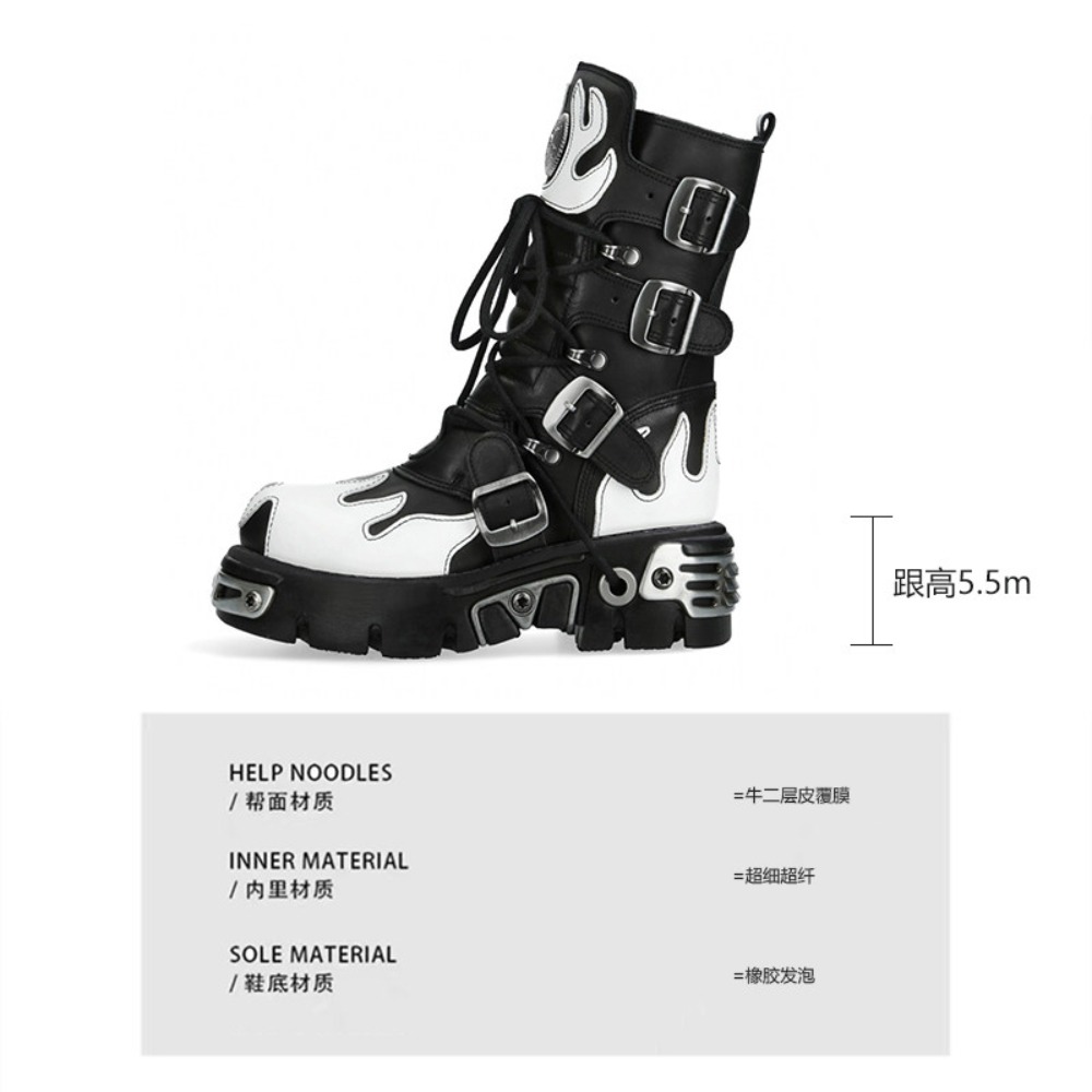 Novas Botas de Motociclista e  - Vintage Zipper avaliação e preço