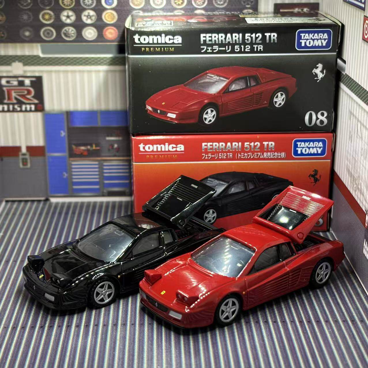 Takara Tomica Premium 08 Ferra - Vintage Collectible Model Cars avaliação e preço
