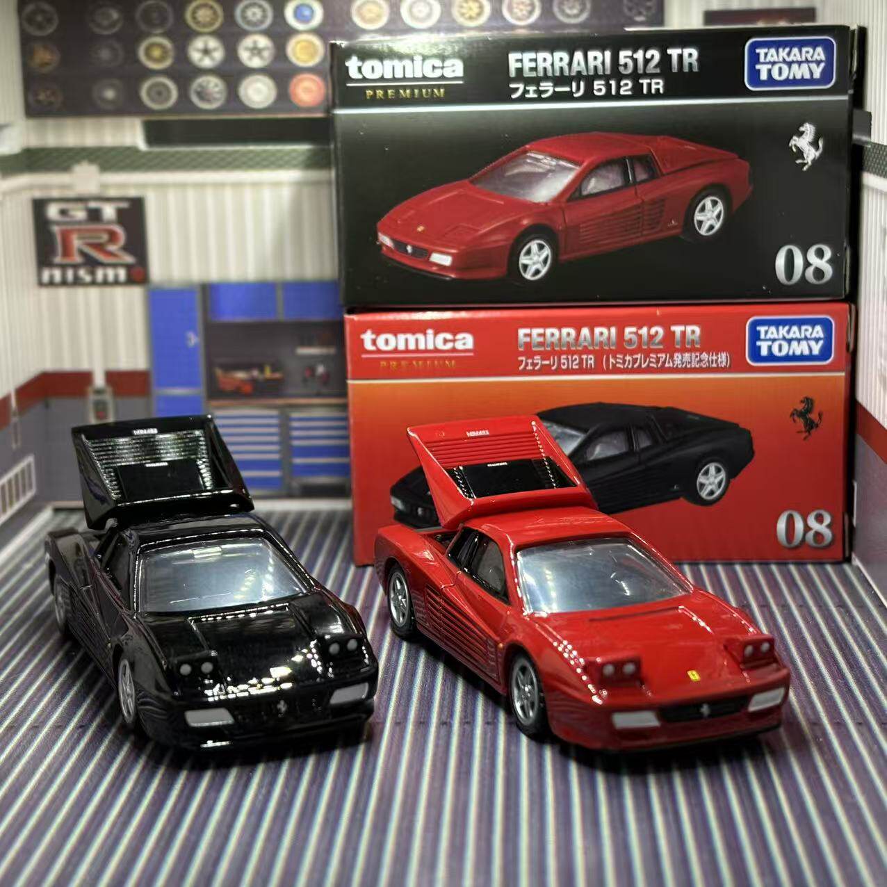Takara Tomica Premium 08 Ferra - Vintage Collectible Model Cars avaliação e preço