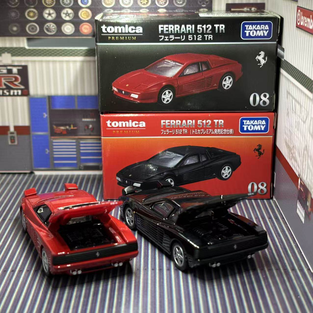 Takara Tomica Premium 08 Ferra - Vintage Collectible Model Cars avaliação e preço