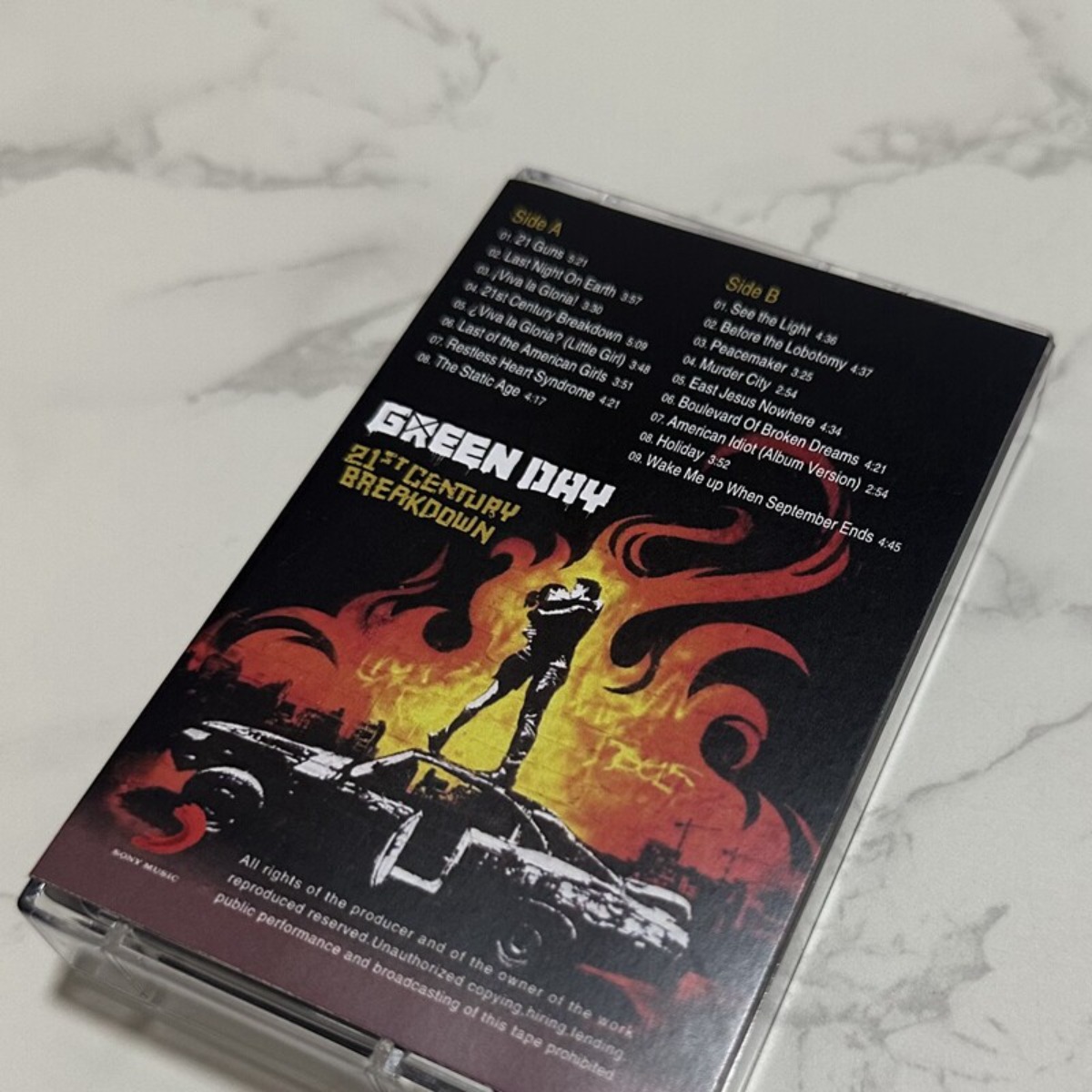 Cassete do Álbum Green Day 21s - Vintage Collection avaliação e preço