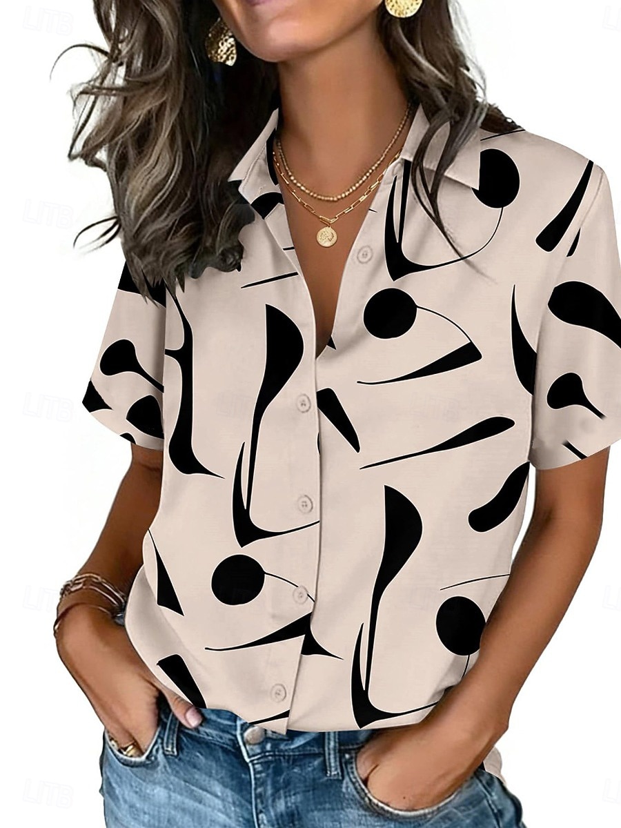 Camisa Feminina com Estampa de - Vintage Collectible Buttons avaliação e preço