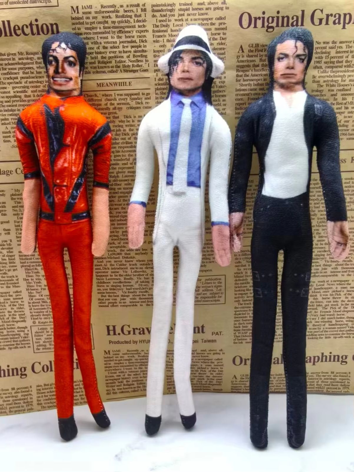 Boneco de Pelúcia Vintage MJ M - Vintage Things Collection avaliação e preço