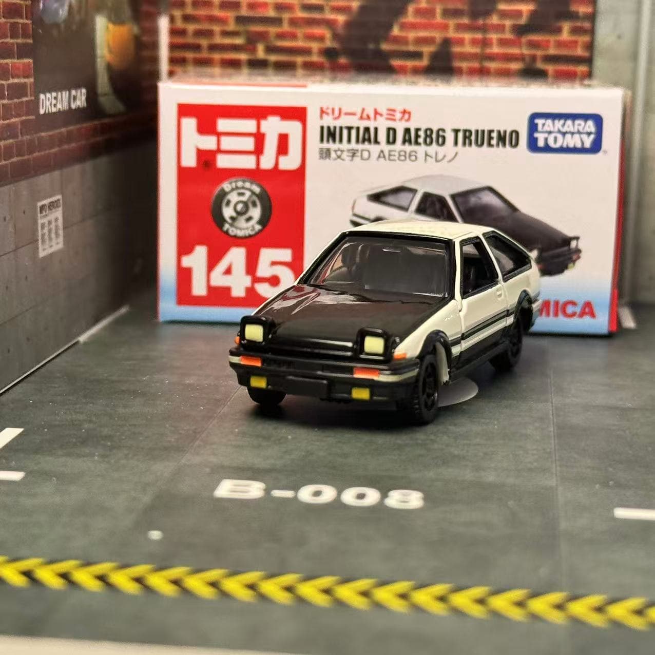 Sonho Tomica NO. 145 Inicial D - Vintage Collectible Model Cars avaliação e preço