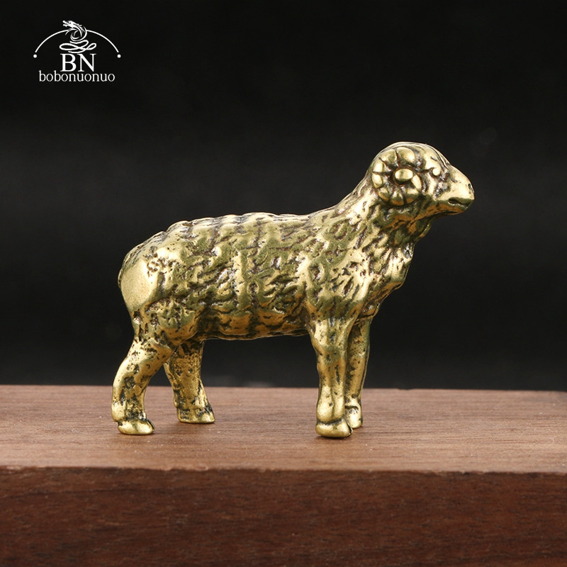 Estatueta de cabra de latão vi - Vintage Collectible Ornaments avaliação e preço