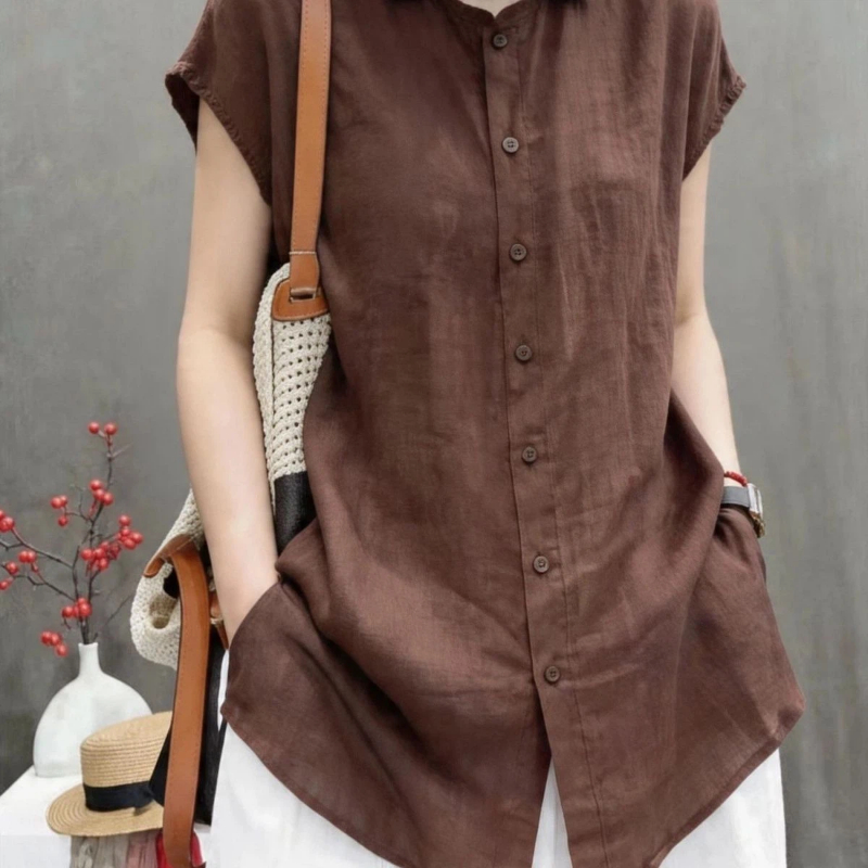 Blusa Simples de Manga Curta p - Vintage Collectible Buttons avaliação e preço