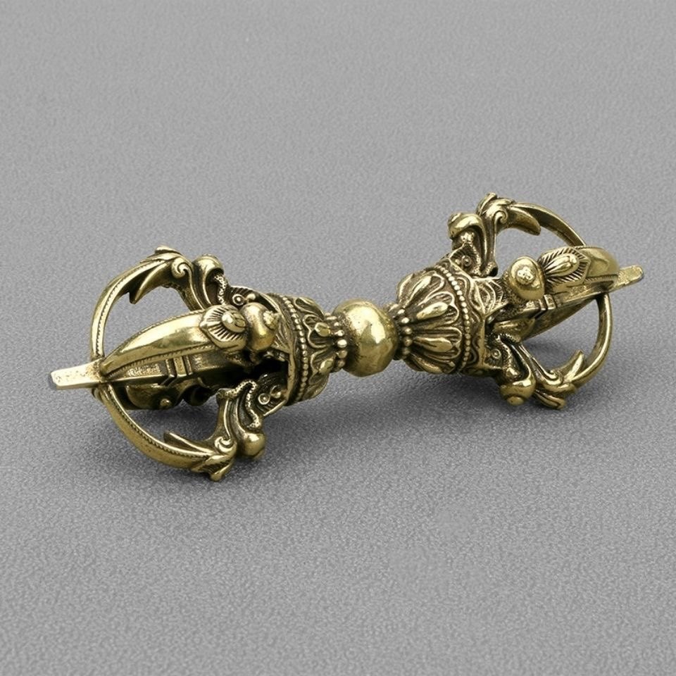Pilão Vajra Tibetano de Latão  - Collectible Vintage Tools avaliação e preço