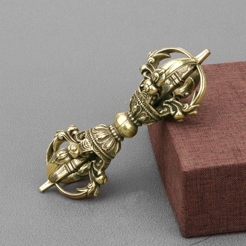 Pilão Vajra Tibetano de Latão  - Collectible Vintage Tools avaliação e preço