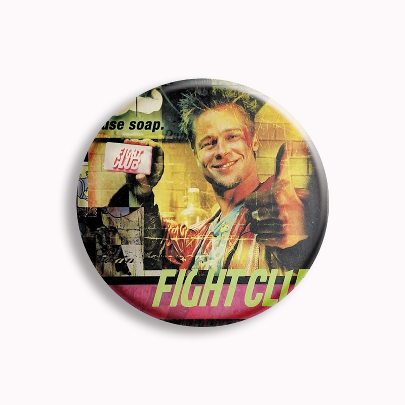 Filme clássico Fight Club Sabã - Vintage Collectible Buttons avaliação e preço